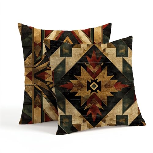 Coussin canapé 80x80 imperméable marron grand format extérieur - 3