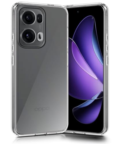 Image of WOW IMAGINE Transparent Back Cover Case for Oppo Reno 13 Pro 5G | Raised Bumps for Full Device & Camera Protection Shockproof TPU Silicone Back Case Mobile Cover - Transparent