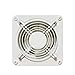 Łazienka Kuchnia Wentylator wentylacyjny, Przemysłowy ekstraktor, 12-calowy ścienny wentylator wyciągowy, Niski poziom hałasu Wentylator wyciągowy (Color : White)