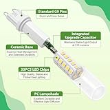 Lumlog G9 Led Bulbs Cool White 6-Pack, 3W 510Lm, 6000 Kelvin G9 Led Light Bulb, Equivalent to 30-40W Halogen, 220-240V No Flicker Non-Dimmable Energy Saving, for Home Lighting Decor [Energy Class C] - Image 4