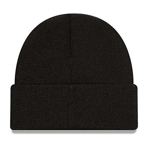 New Era Knitted Winter hat, Short Cuff, Beanie, Fisherman Black - Image 2