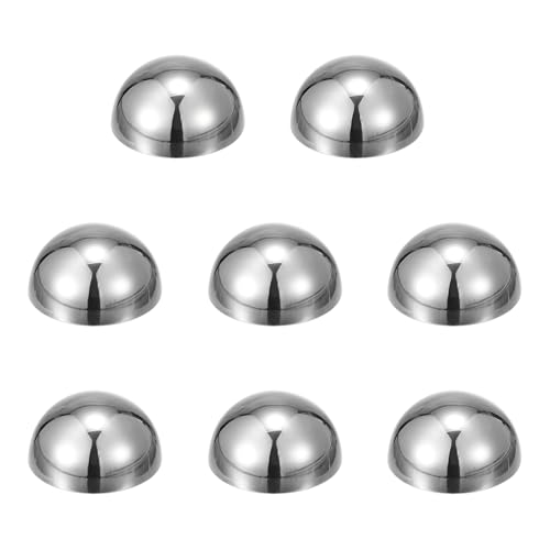 QUARKZMAN 8Pcs Sphères en Acier Inoxydable, 1.3