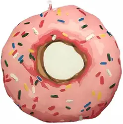 Almofada De Bichinho Gato Decoração Presente Amigo Secreto (Donuts)