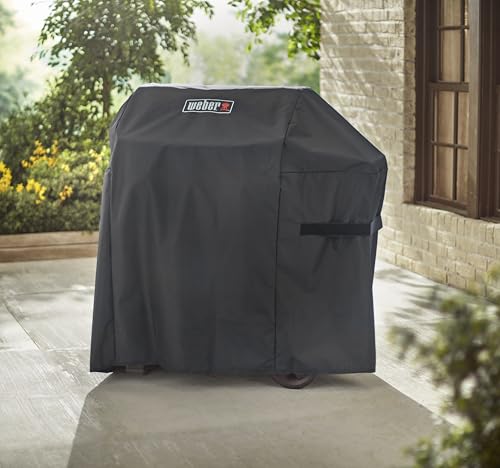 Weber® Premium Outdoor Grill Cover for Select Spirit Gas Grills, Black | Water‑Resistant Cover for Spirit 300 & 400 Series 4‑Burner Gas Grills, Spirit 3‑Burner Pre‑2025, Grill Protection - image 4
