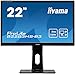 Produktbild Iiyama Prolite B2283HS-B3 54, 7cm (22 Zoll) LED-Monitor Full-HD (VGA, HDMI, DisplayPort, Höhenverstellung, Pivot) Schwarz