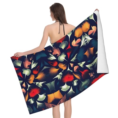 Plume de camping compacte et drap de bain à séchage rapide uni - 2
