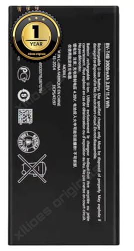Image of BV-T4B Battery for Nokia Lumia 640 XL 640XL RM-1096 RM-1062 RM-1063 RM-1064 RM-1066 (3000mAh) Battery with 1 Year Warranty** (C285)