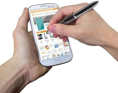 MDpocket Pocket Penlight with Stylus - Silver
