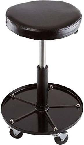 Black Widow Garage Stool Shop Seat