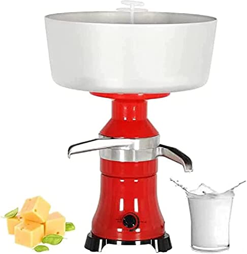 EAGLEG Fresh Milk Cream Centrifugal Separator, Kitchen Centrifuge Cream Machine, 80L/H Separating Machine Centrifugal Separator for Home Dairy Farm Use
