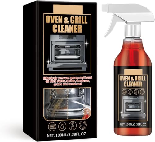 Oven Cleaner Heavy Duty SprayHeavy Duty Oven and Grill Cleaner FOR Microwave Air fryer Ovens Grills BBQ 1 * 100ML