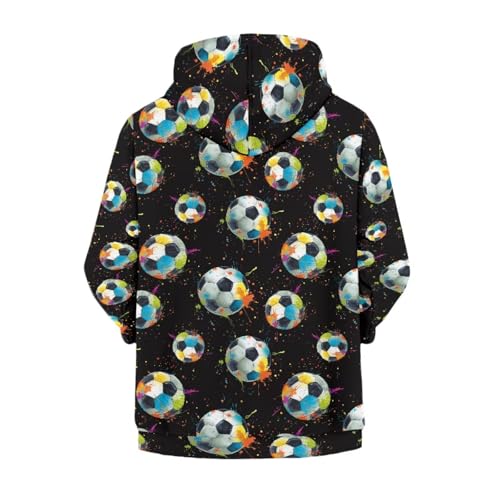 Image of Coloranimal Unisex Girls Boys Long Sleeve Casual Hoodies & Sweatshirts Tops Kids Zip Up Jacket Coat Age 6-16 Year