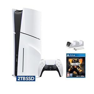 PS5 Slim Disc 2TB SSD Edition Bundle w/Call of Duty & Controller Case – White [video game] [video game] [video game] [video game] [video game] [video game] [video game] [video game] [video game] [video game] [video game] [video game] [video game] [video ga
