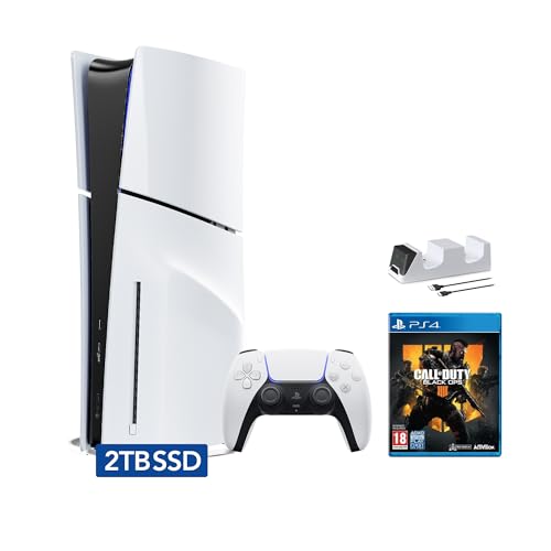 PS5 Slim Disc 2TB SSD Edition Bundle w/Call of Duty & Controller Case – White [video game] [video game] [video game] [video game] [video game] [video game] [video game] [video game] [video game] [video game] [video game] [video game] [video game] [video ga