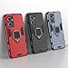 Case for Oppo Reno 8 Pro 5G,Military Grade Protection [Built-in Kickstand] [Magnetic Car Holder] Dual-Layer Heavy Duty TPU+PC Shockproof Phone Case for Oppo Reno 8 Pro 5G (Black)