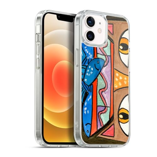 Head Case Designs Officially Licensed Wyanne Kitty with Fish Bowl Hat Cat Gel Case [Military Grade Protection] Compatible with Apple iPhone 12 / iPhone 12 Pro and Compatible with MagSafe