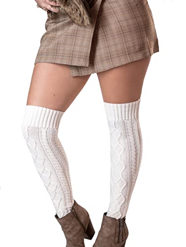 Kix`ies Stockings For Women | Over The Knee Knit Sweater Socks | Over The Knee Knit Socks for Women