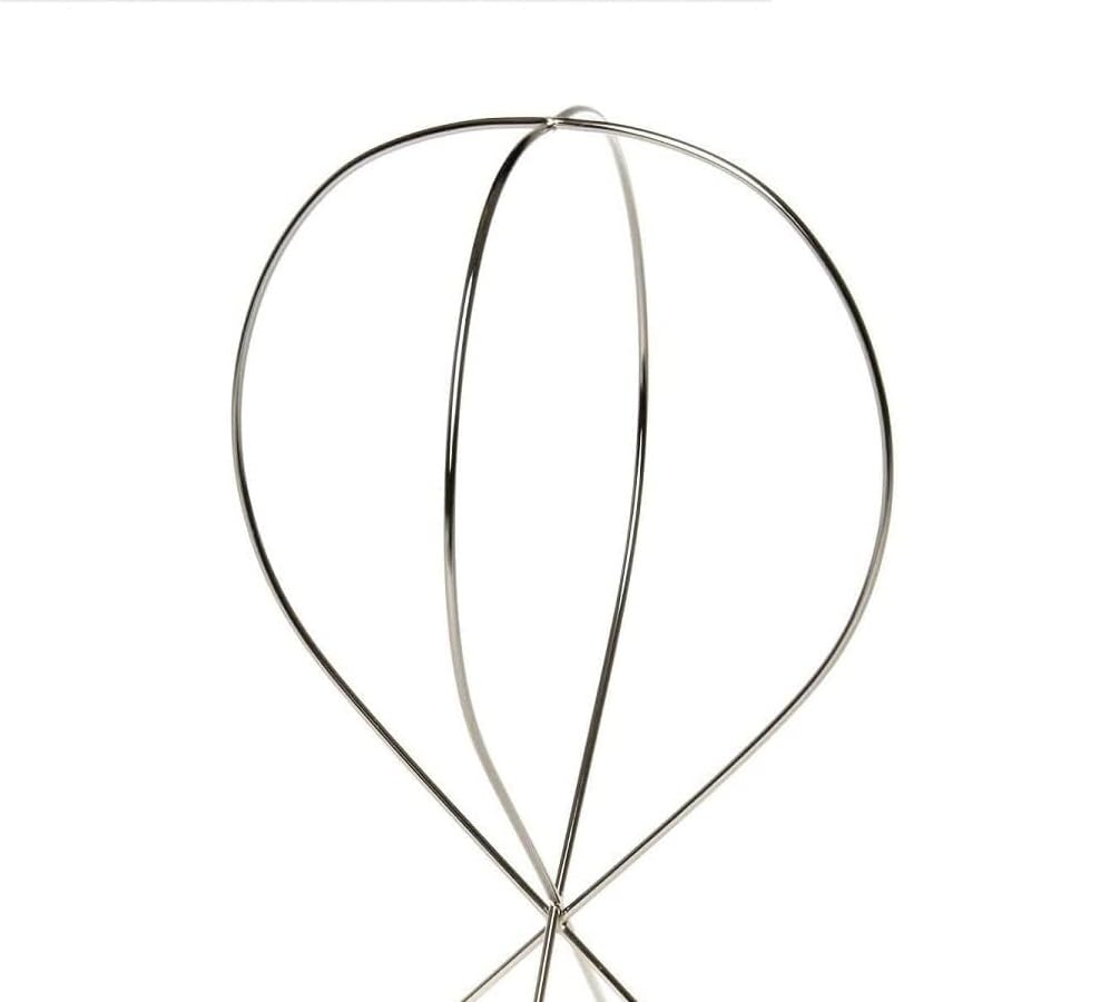 Metalowy stojak na perukę, zamiast styropianowej główki na peruki, drugie włosy, słuchawki, czapki, czapki, treski itp. Rozmiar 30 cm wysokości x 17 cm szerokości