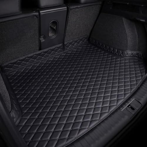 autovivi Alfombrilla Maletero Coche para Audi Q2L 2018-2021, Tapete para Maletero Goma Color Negro Antideslizante Impermeable