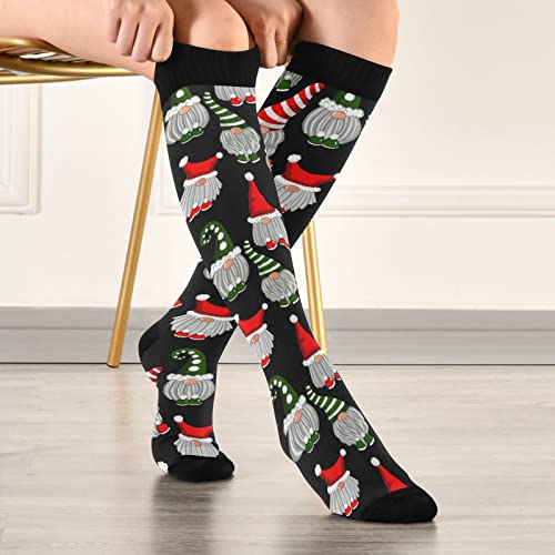 Image of Fisyme Socks for Women Men, Warm Comfort Athletic Crew Running Hiking Cycling Compression Socks
