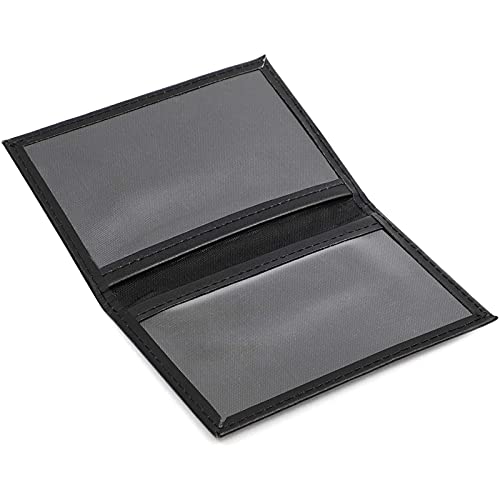 concealed carry permit amp badge holder - security badge organizer amp wallet - black bonded leather 43 x 285 in