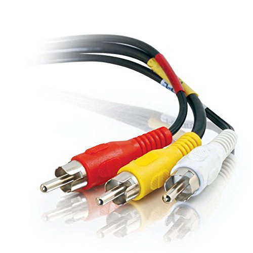 C2G 40447 Value Series Composite Video + Stereo Audio Cable, Black (3 Feet, 0.91 Meters) #TOP1