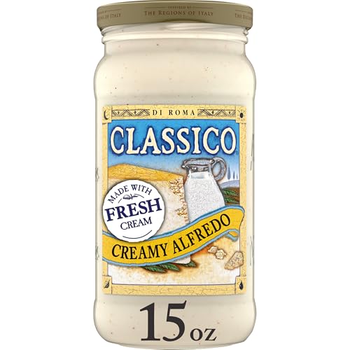 Classico Light Creamy Alfredo Pasta Sauce (15 oz Jar)