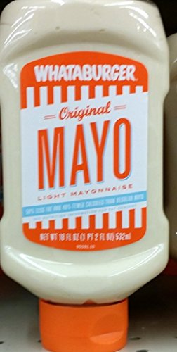 Whataburger Original Mayo 18 Oz (Pack of 2)
