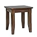 JIAWYJ Sturdy Stool - Sgabello Retro in Legno massello Americano Sgabello per Adulti Mini banco Quadrato Sgabello in Legno Sgabello Basso