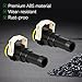 MINETPS D65161240 2Pcs Cooling Heater Water Hose Connector Fit for Mazda 2 DE 2007-2010, 3 BK BL 2004-2012, 5 CR CW 2007-2010, 6 GG GH 2008-2012 Replace D651-61-240