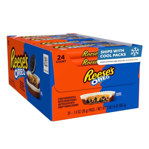 REESE'S OREO Milk Chocolate and White Creme...
