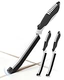 Fugenbürste Bad Ecken Reinigungsbürste 3 Stück Hartborsten Eckenbürste Cleaning Bürste für Fugen Fliesen Küche Garten Fugenreinigungsbürste