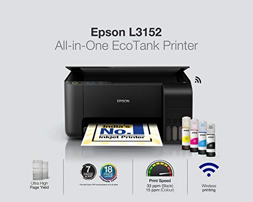 Epson L3152 WiFi All in One Ink Tank Printer - Image 3