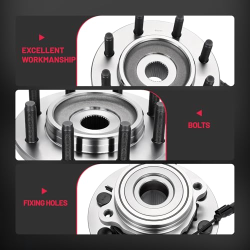 2pcs 515101 Front BDFHYK Front Wheel Bearing and Hub by BDFHYK - Used condition - Image 6
