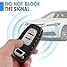 WORCAS Key Fob Case Carbon Fiber Pattern Silicone Cover Compatible with Audi A4 A5 A6 A7 A8 Q5 Hybrid R8 RS5 RS7 S4 S5 S6 S7 S8 SQ5 3 4 Universal Button Keyless Entry Remote