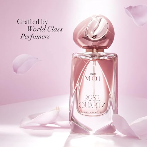 Image of Nykaa Rose Quartz EDP 50ml | Floral Musk Scent for Women | Tuberose, Musk Soft Fragrance | Long-Lasting Everyday & Evening Scent | Luxury Elegant | Best Gift for Her
