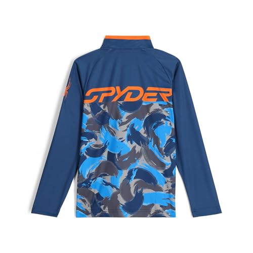 Spyder Boys' Camo Half Zip2