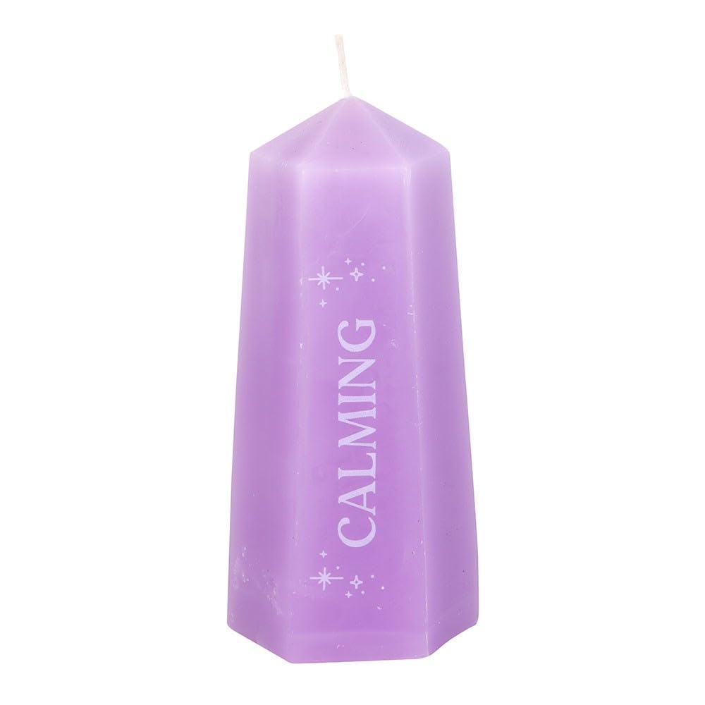 KDMD - Calming Crystal Candle - Amethyst - Purple - Wax