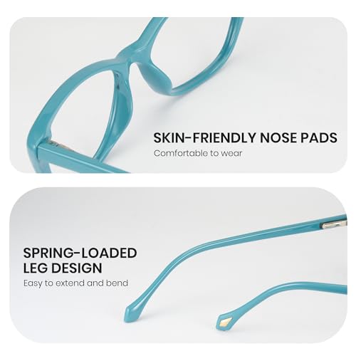 Image of Cyxus Photochromic Glasses for Women with Blue Light Blocking 8192 | UV Protection,Eye Protection,Stylish Cat Eye Style,Ideal for Computer Screen Daily Wear