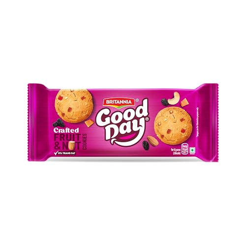 Image of Britannia Good Day Fruit & Nut Cookies | Zero Trans Fat, 450g