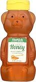 Stakich Honey Bear 12 oz - 100% Pure Wildflower, All Natural, Kosher -