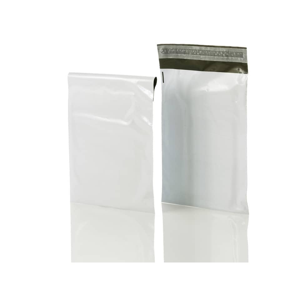 Sacchetti in polietilene coestruso bong polipack bianchi 310x420+50 mm a