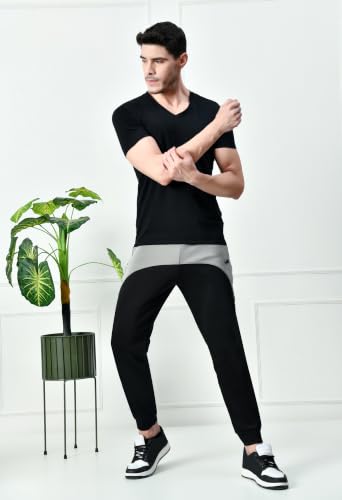 Image of RynoGear Regular Fit Super Soft Track Pant for Men with Zipper Pocket