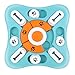 AWAMRWA Intelligenzspielzeug, Hunde Besch&auml;ftigung Feeder Dispenser, Interaktives Welpenspielzeug mit Quietschen f&uuml;r Kleine, Mittlere, Gro&szlig;e Hunde, Welpen und Katzen
