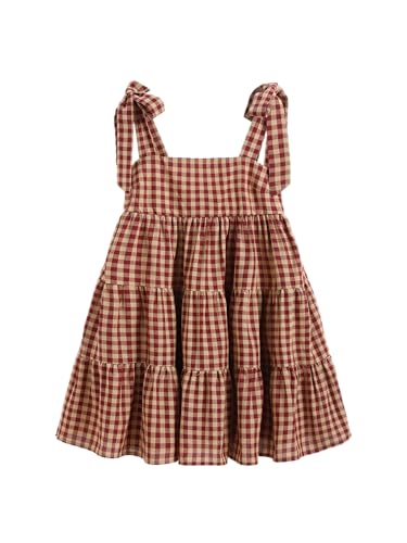 ミストレアス GinghamCheck HeartNeckTieredDress Buy Yellow Gingham Seersucker Bandeau Midi Summer Dress from