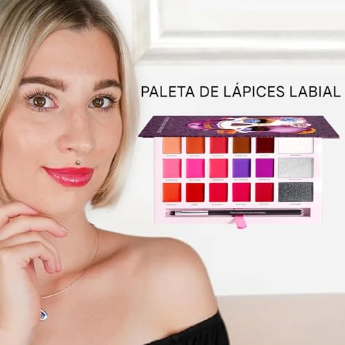 Maquillaje de lápices labiales contra la sequedad con 18 colores 3