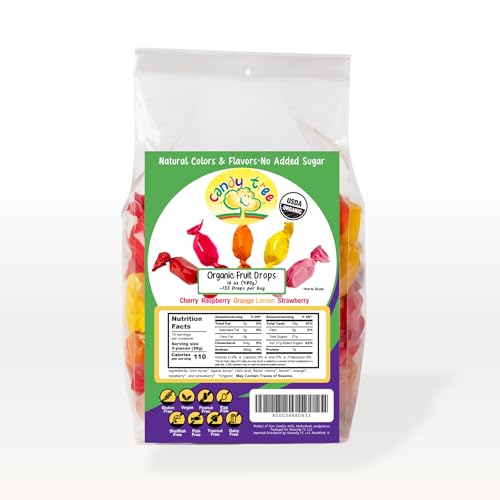 Candy Tree Organic Fruit Drops 16oz sin azúcar añadido miniatura 1