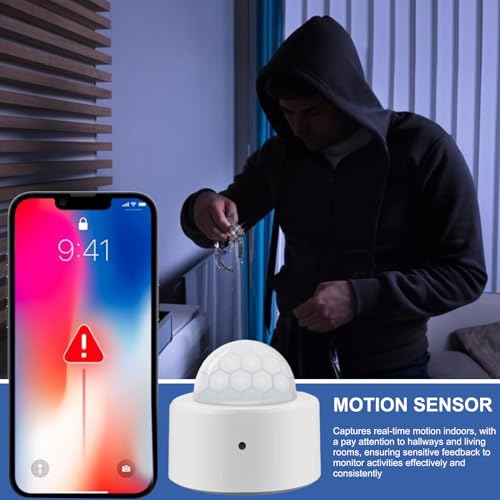 Sensores De Movimiento | Sensor de Movimiento Inteligente,Protección Inteligente De Privacidad con Detección Automática Sensitiva para Cocina Y Salón En Interiores - imagen 2