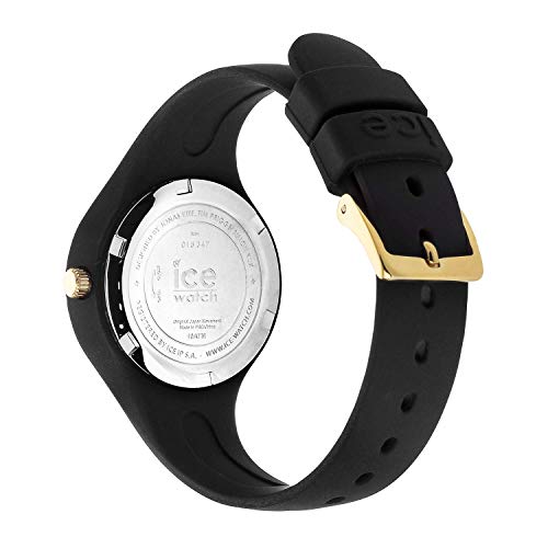 Ice-Watch - Ice Glitter Black Numbers - Orologio Nero Da Donna Con Cinturino In Silicone - 015347 (Extra Small) - 4
