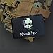 Memento Mori Skeleton Tactical Patch, Skull Hook and Loop Morale Patches, Funny Appliques for Backpacks, Trucker Hats, Lunch Bags, Vests, Jackets